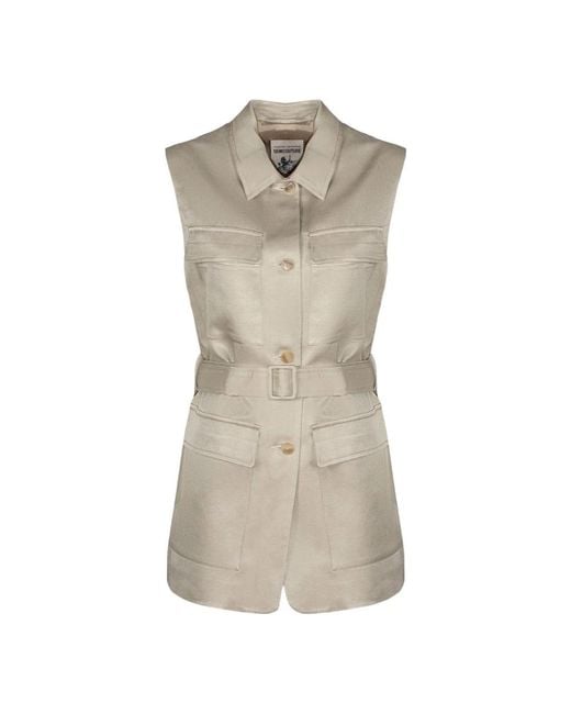 Semicouture Natural Vests
