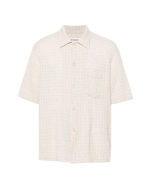 Our Legacy White Short Sleeve Shirts for men