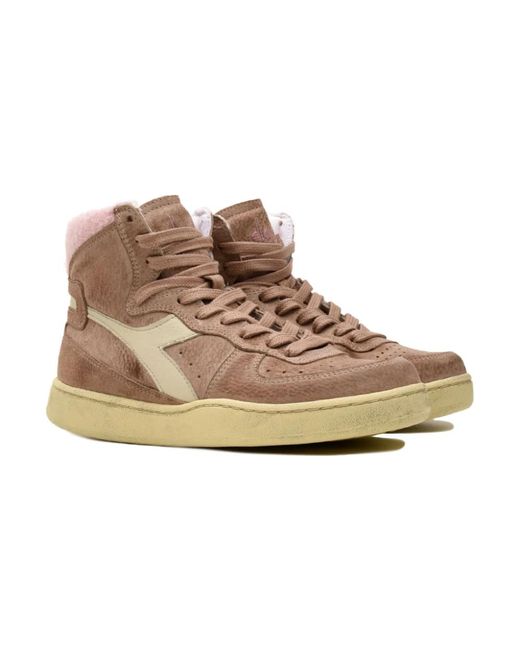 Diadora Brown Hohe sneakers
