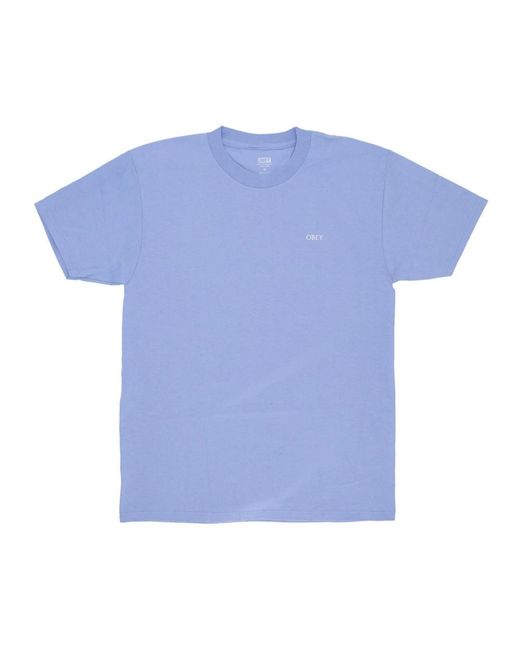 Obey Blue T-Shirts for men