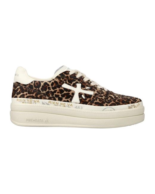 Premiata Micol 7034 Sneakers in het Brown