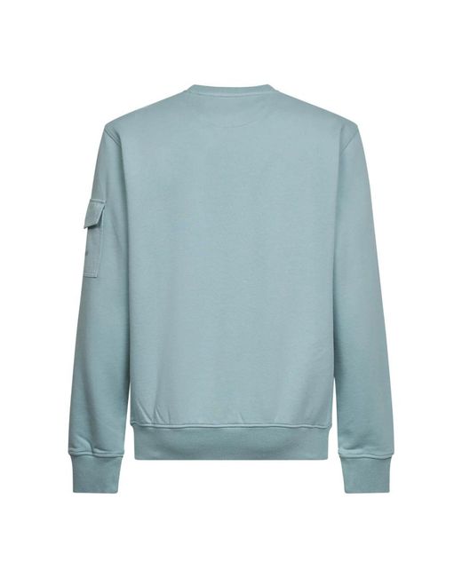 Mc2 Saint Barth Blue Sweatshirts for men