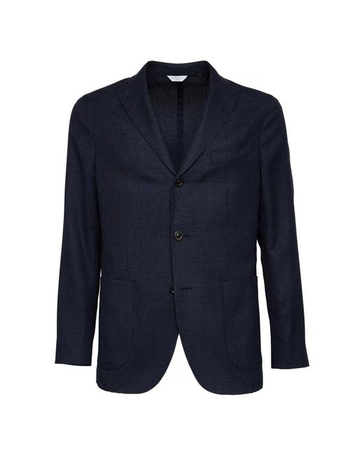 Boglioli Blue Blazers for men