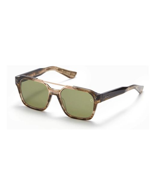 Sunglasses di Akoni in Green da Uomo