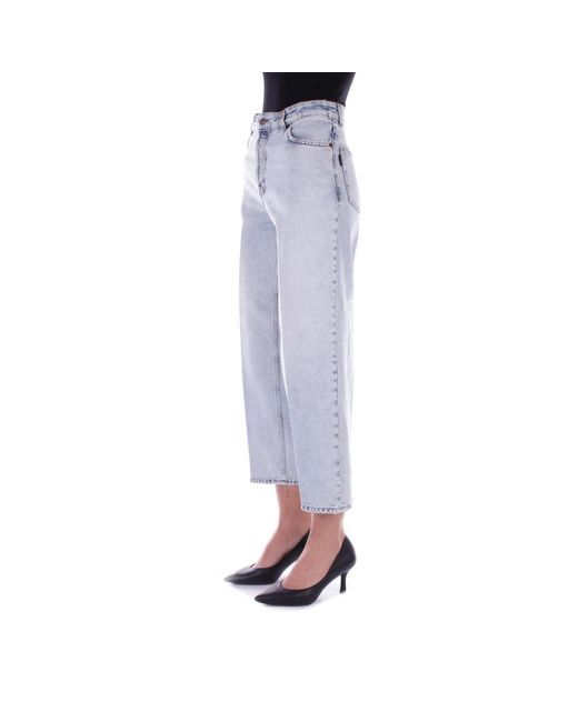Haikure Blue Cropped Jeans