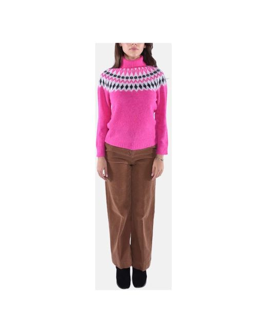 Kangra Pink Turtlenecks