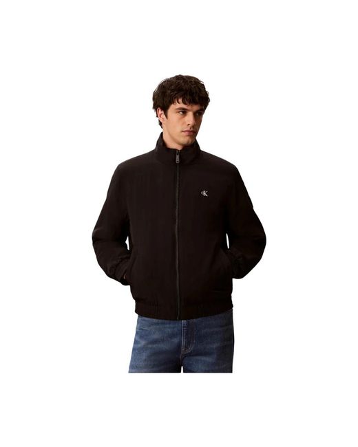 Bomber Jackets Calvin Klein de hombre de color Black