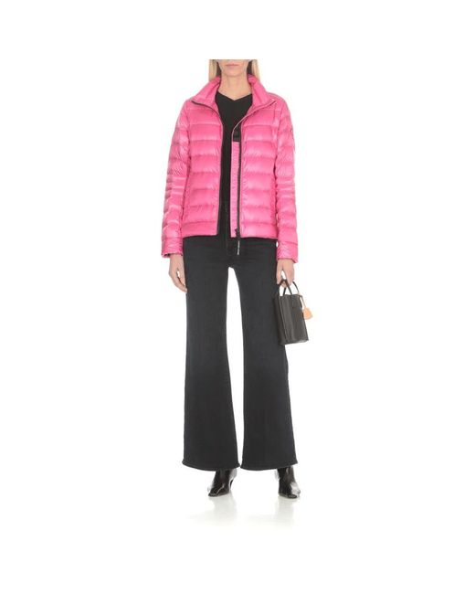 Canada Goose Pink Fuchsia stepp- und wattierter tel für frauen