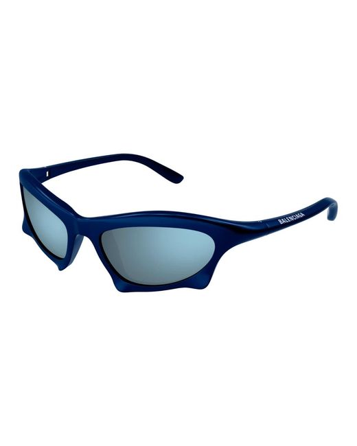 Balenciaga Stylische sonnenbrille mit bb0229s design,rave-inspirierte sonnenbrille bb0229s 006 in Blue für Herren