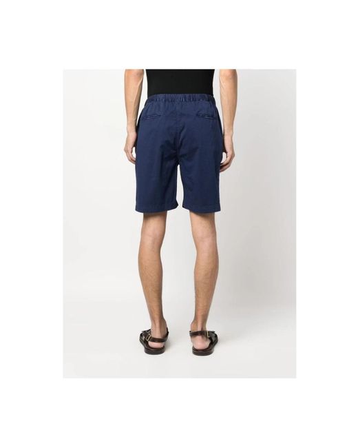 Massimo Alba Blue Casual Shorts for men