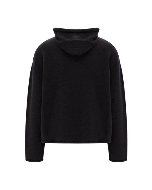 MM6 by Maison Margiela Black Hoodies for men