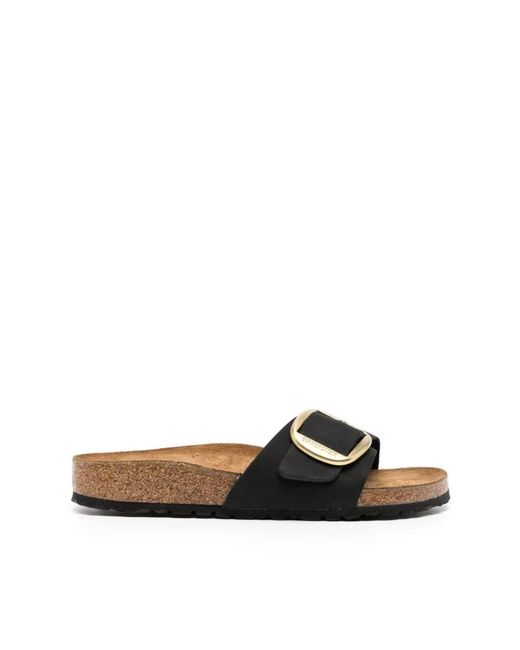 Birkenstock Black Sliders