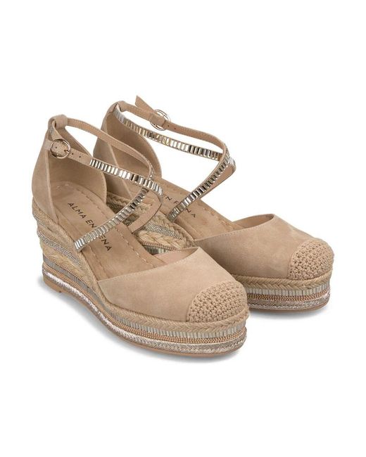 Wedges di Alma En Pena. in Metallic
