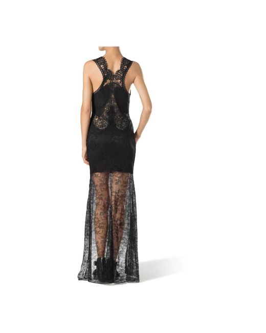 Philipp Plein Daffodil Avondjurk in het Black