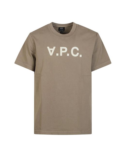 T-Shirts A.P.C. de hombre de color Natural