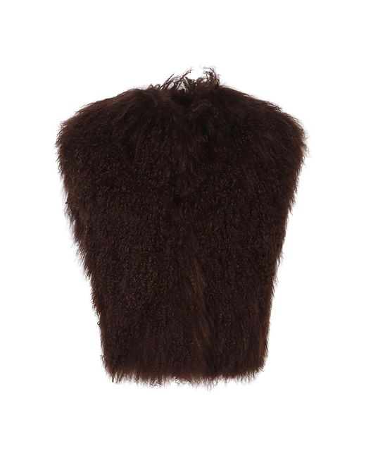 Blancha Black Mongolia Vest