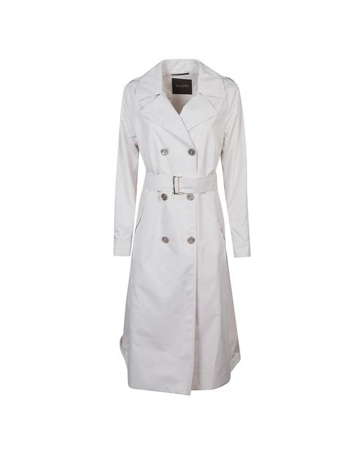 Moorer Cleopatra Coat-Wk in het Gray