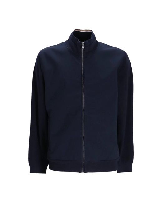 Sweatshirts & hoodies > zip-throughs Boss pour homme en coloris Blue