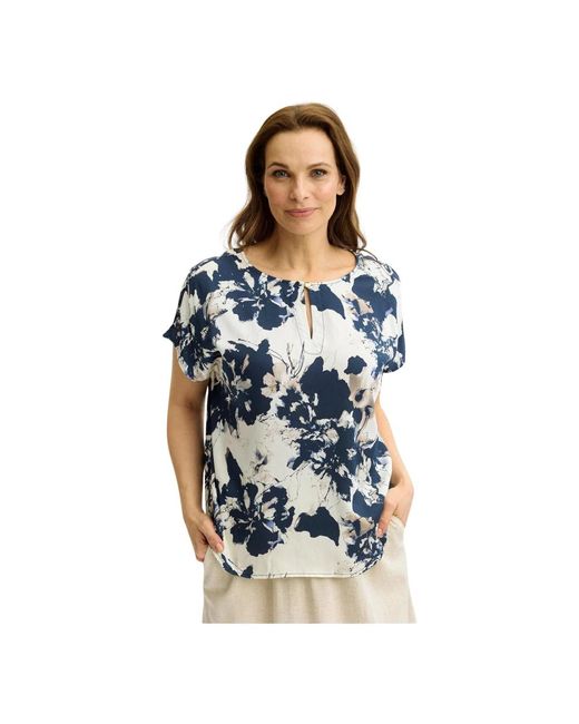 Blouses iN FRONT de color Blue