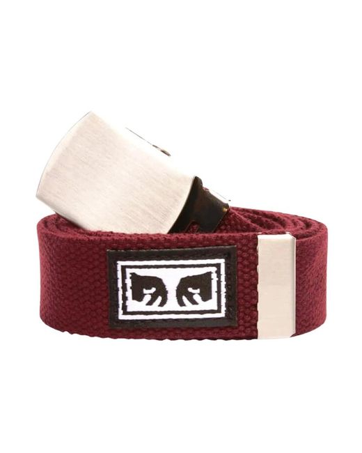 Belts di Obey in Red da Uomo