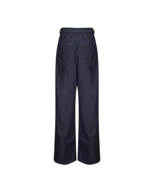 Dries Van Noten Blue Straight Jeans for men