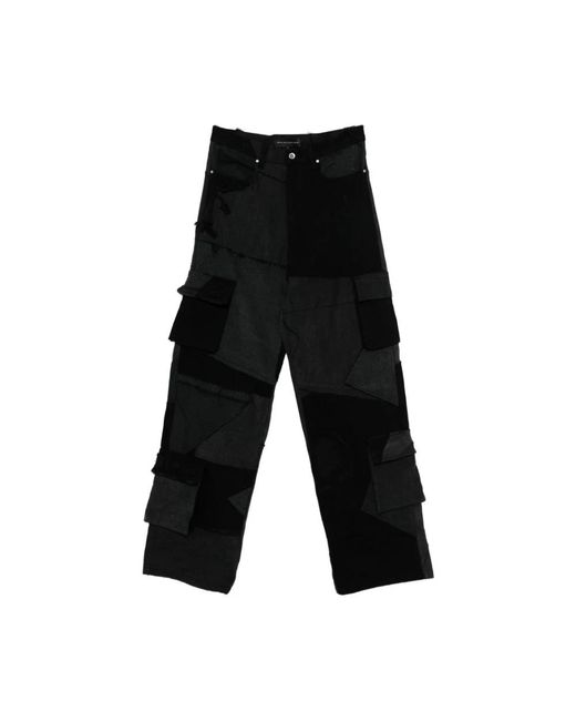 Who Decides War Black Straight Jeans for men