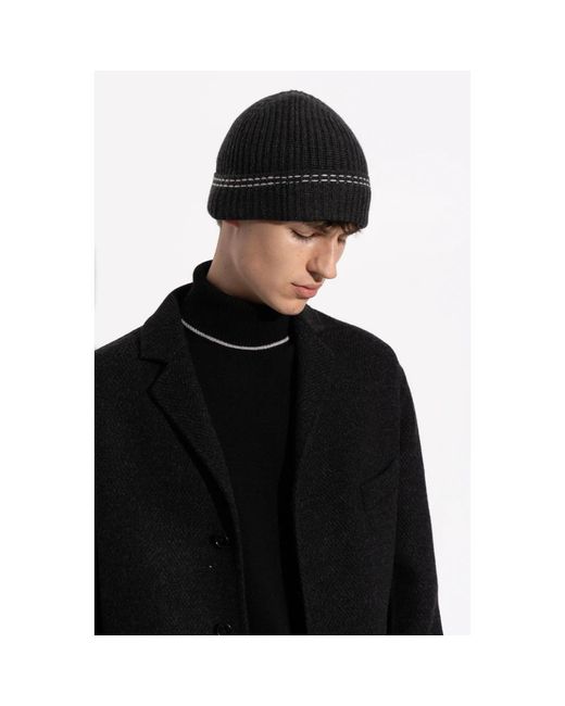 Beanies Eleventy pour homme en coloris Black