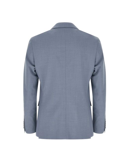 Pal Zileri Blue Single Breasted Suits for men