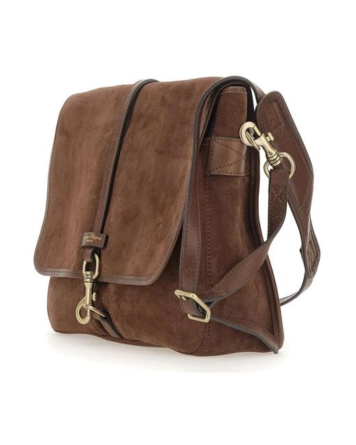Gianni Chiarini Berlino Crossbody Tas in het Brown voor heren