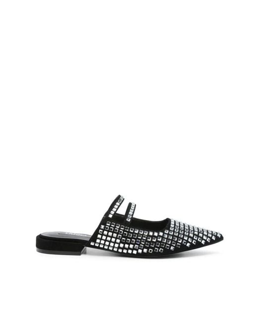 Liu Jo Black Mules