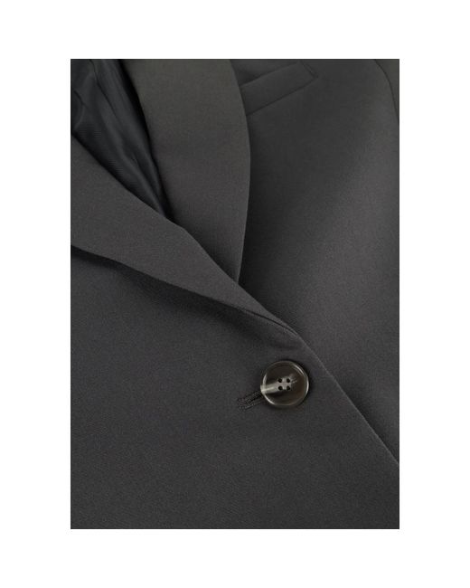 Notre-v Jassen ,Grijs ,Leer Nv-Dory Blazer in het Black