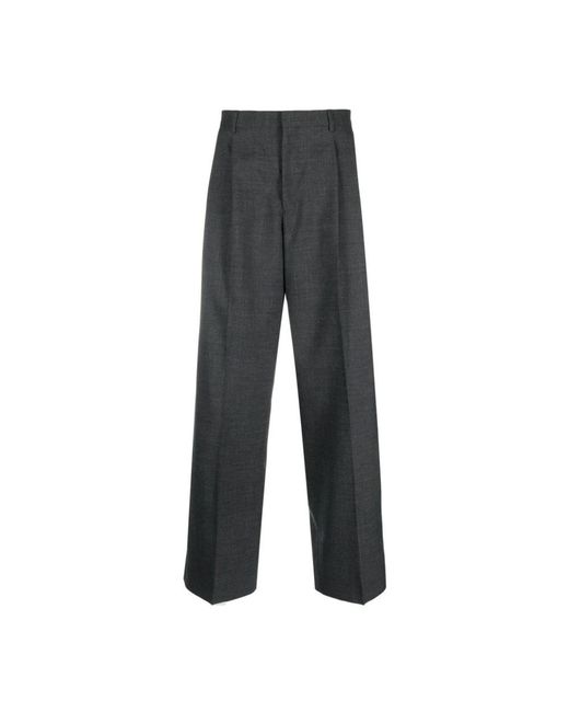 sunflower Gray Wide Trousers for men