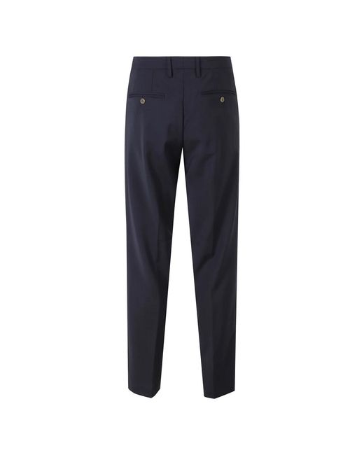 Myths Blue Slim-Fit Trousers for men