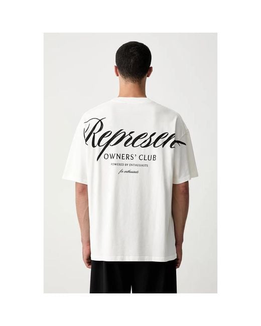 T-Shirts Represent pour homme en coloris White