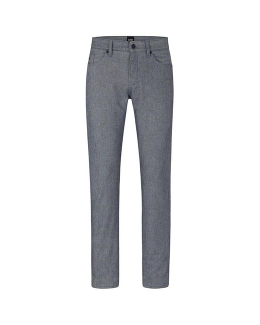 Boss Gray Slim-Fit Jeans for men