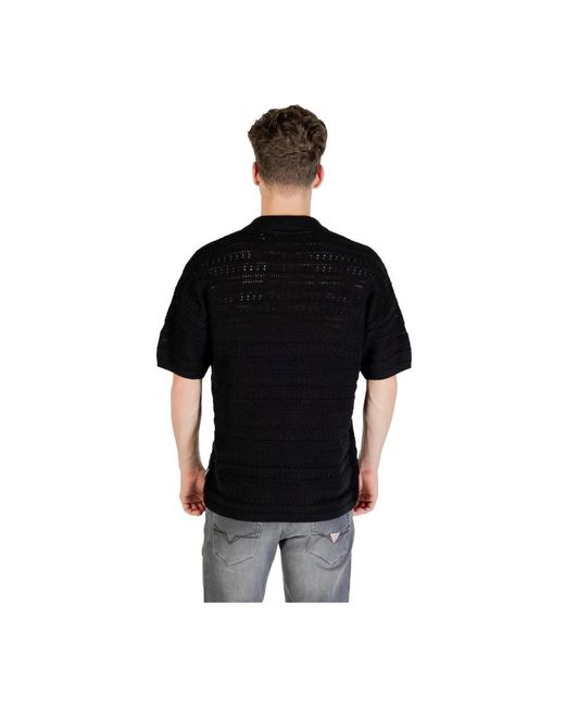 Only & Sons Zwarte V-Hals Gebreide Trui Voor Mannen in het Black voor heren