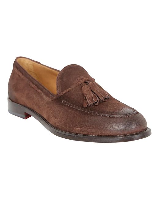 Corvari Schoenen ,Bruin ,Leer Softy Loafer in het Brown voor heren