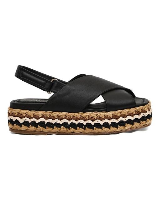 Wedges Paloma Barceló de color Black