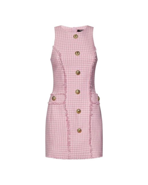 Balmain Pink Short Dresses