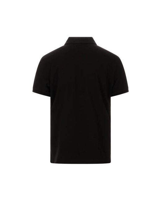 Moncler Black Polo Shirts for men
