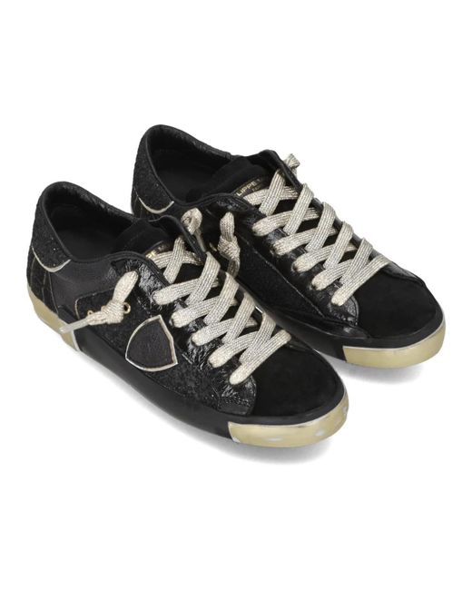 Philippe Model Black Sneakers
