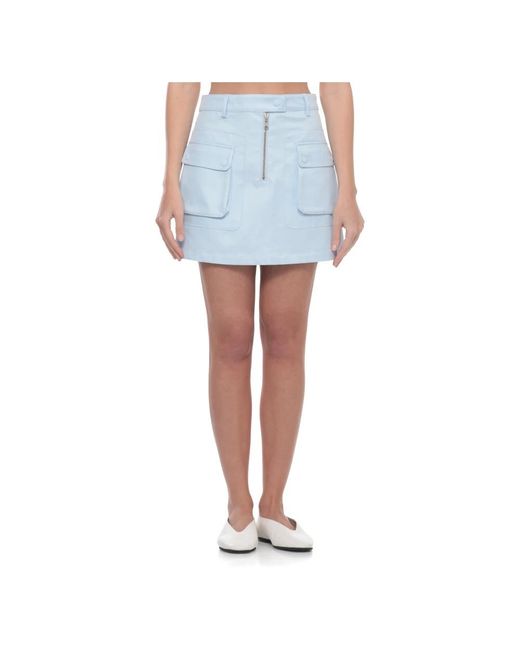 Casablanca Blue Short Skirts