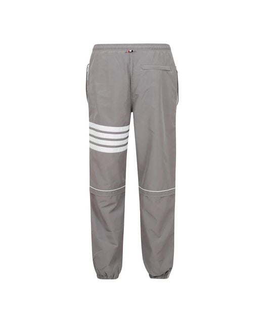 Thom Browne Gray Sweatpants for men