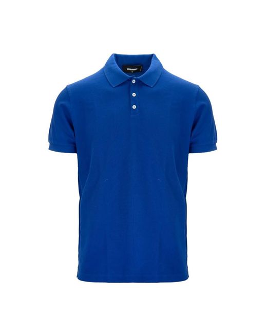 Polo Shirts DSquared² de hombre de color Blue