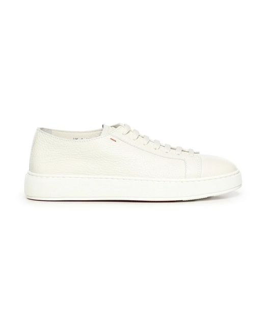 Santoni E I48 Sneakers in White für Herren