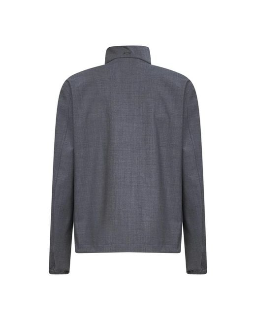 Herno Gray Light Jackets for men