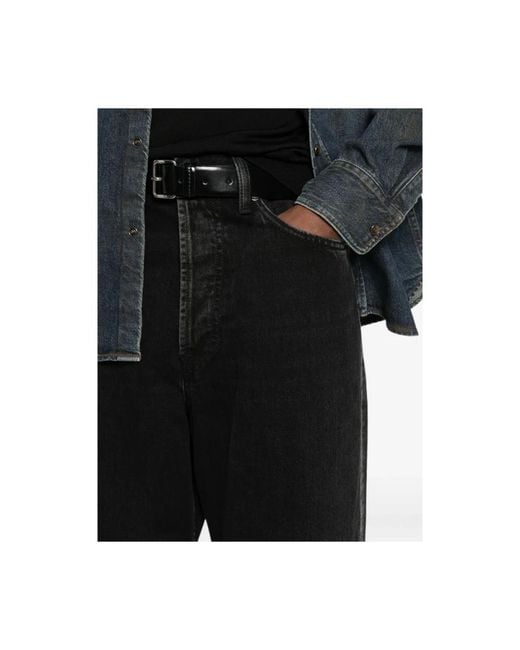 Nine:inthe:morning Black Straight Fit Jeans for men