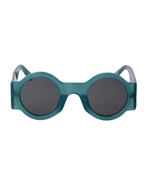 Dries Van Noten Blue Sunglasses