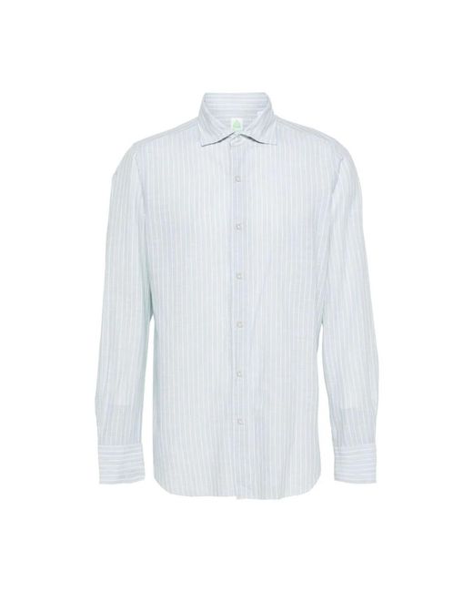 Finamore 1925 White Casual Shirts for men
