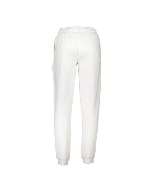 Roberto Cavalli White Sweatpants for men